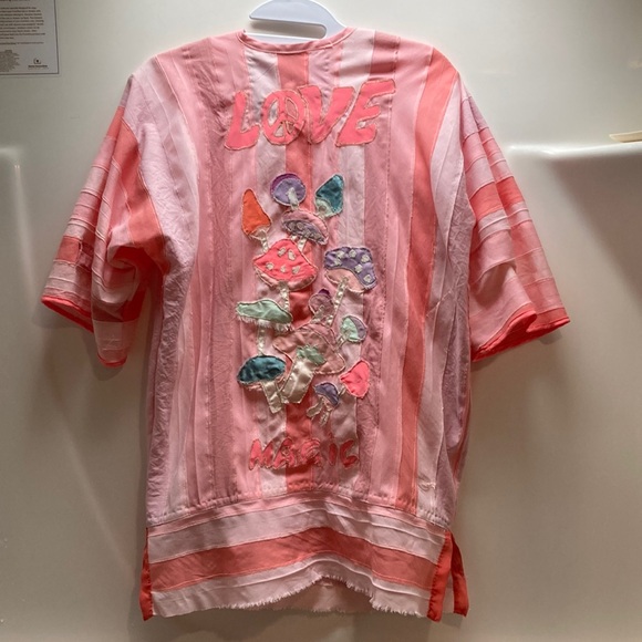 Hand Crafted Tops - “Magic mushrooms 🍄” blouse (cover).